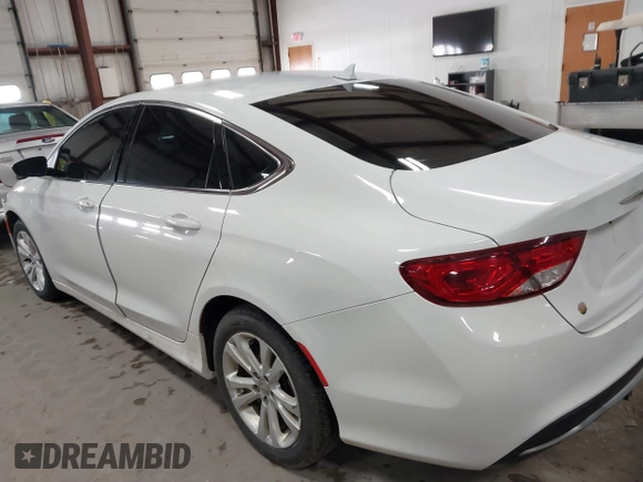 2015 Chrysler 200 Limited with VIN 1C3CCCAB2FN683146, listed as a IAAI auction lot 41213117 with 131,022 mi miles and . Bid and sale history available at DreamBid. Image 3.