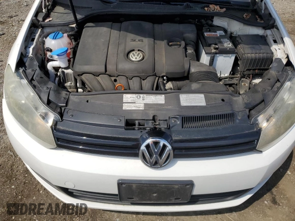 2012 Volkswagen Golf with VIN WVWDB7AJ3CW233383, listed as a Copart auction lot 52623305 with 209,814 mi miles and Salvage Title. Bid and sale history available at DreamBid. Image 11.