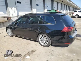 2016 Volkswagen Golf SportWagen TSI S with VIN 3VWC17AU3GM517785, listed as a Copart auction lot 75386274 with 120,718 mi miles and Salvage Title. Bid and sale history available at carsss.com. Image 2.