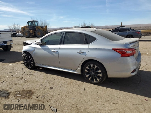 2017 Nissan Sentra SR z VIN 3N1AB7APXHY216025, wystawiony jako Copart lot #86769744 z przebiegiem 81 489 mil mil oraz Szkoda całkowita • Salvage title. Historia ofert i sprzedaży dostępna na DreamBid. Obrazek 2.