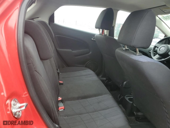 2012 Mazda Mazda2 Sport with VIN JM1DE1KY0C0142042, listed as a Copart auction lot 71741314 with 106,232 mi miles and Salvage Title. Bid and sale history available at carsss.com. Image 10.