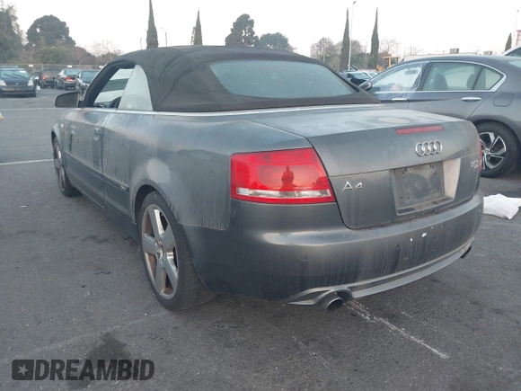 2009 Audi A4 2.0T with VIN WAUDF48H69K010872, listed as a IAAI auction lot 41375112 with 98,710 mi miles. Bid and sale history available at carsss.com. Image 3.