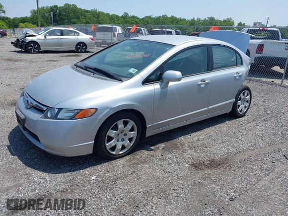 2006 Honda Civic LX z VIN 1HGFA165X6L109137, wystawiony jako IAAI lot #42386768 z przebiegiem 142 255 mil mil oraz . Historia ofert i sprzedaży dostępna na DreamBid. Obrazek 2.