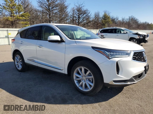 2024 Acura RDX with VIN 5J8TC2H36RL039946, listed as a Copart auction lot 48517945 with 4,959 mi miles and Salvage title. Bid and sale history available at DreamBid. Image 4.