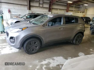2017 Kia Sportage LX with VIN KNDPMCAC8H7283411, listed as a Copart auction lot 43833275 with Not Provided miles and Salvage Title. Bid and sale history available at carsss.com. Image 1.