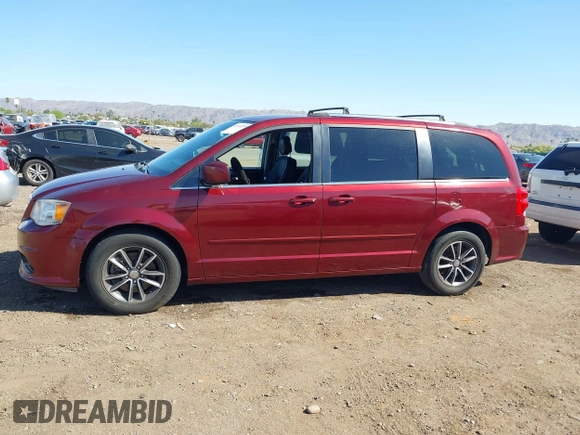 2017 Dodge Grand Caravan SXT with VIN 2C4RDGCG8HR675366, listed as a IAAI auction lot 42109155 with 178,936 mi miles and . Bid and sale history available at DreamBid. Image 14.