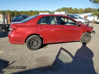 2011 Toyota Corolla L with VIN JTDBU4EE4B9158588, listed as a Copart auction lot 82531054 with 125,898 mi miles and Salvage Title. Bid and sale history available at carsss.com. Image 3.