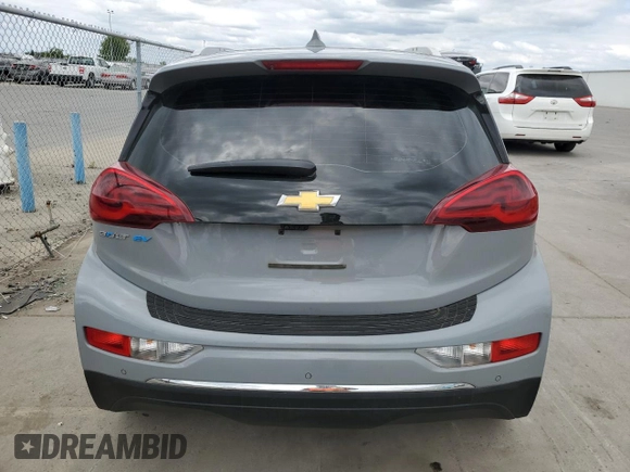 2020 Chevrolet Bolt EV Premier with VIN 1G1FZ6S03L4141473, listed as a Copart auction lot 54556515 with Not provided miles and Salvage title. Bid and sale history available at DreamBid. Image 6.