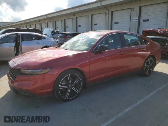 2024 Honda Accord Sport with VIN 1HGCY2F51RA095231, listed as a Copart auction lot 56355705 with 12,203 mi miles and Salvage title. Bid and sale history available at DreamBid. Image 1.