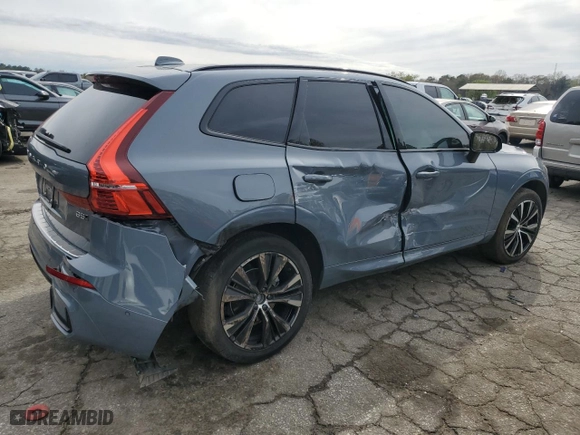 2023 Volvo XC60 Plus Dark Theme with VIN YV4L12RW9P1337099, listed as a Copart auction lot 50022415 with 38,996 mi miles and Salvage Title. Bid and sale history available at carsss.com. Image 3.