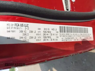 2015 Jeep Patriot Sport с VIN 1C4NJPBA6FD285791, выставлен на аукционе IAAI как лот 42484609 с пробегом 160 125 миль миль и . История ставок и продаж доступна на DreamBid. Изображение 9.
