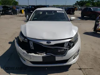 2015 Kia Optima LX with VIN KNAGM4A75F5558943, listed as a Copart auction lot 52299685 with 132,724 mi miles and Salvage Title. Bid and sale history available at carsss.com. Image 5.