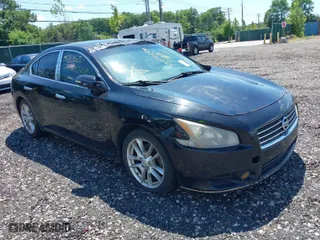 2009 Nissan Maxima 3.5 SV w/Sport Pkg with VIN 1N4AA51E39C808370, listed as a IAAI auction lot 39776279 with 999,999 mi miles. Bid and sale history available at carsss.com. Image 1.