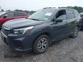 2021 Subaru Forester Premium with VIN JF2SKAJC0MH492913, listed as a IAAI auction lot 42709805 with 35,464 mi miles and . Bid and sale history available at DreamBid. Image 18.
