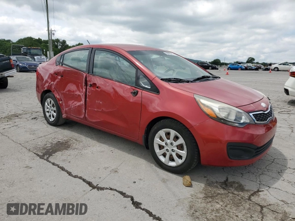 2013 Kia Rio EX with VIN KNADN4A39D6295795, listed as a Copart auction lot 56565145 with 108,074 mi miles and Clean title. Bid and sale history available at DreamBid. Image 4.