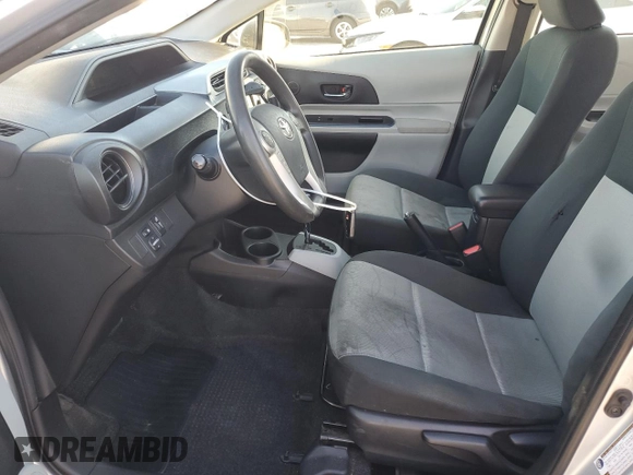 2012 Toyota Prius One with VIN JTDKDTB30C1023850, listed as a Copart auction lot 46884765 with 201,849 mi miles and Salvage Title. Bid and sale history available at carsss.com. Image 7.