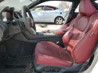 2017 Infiniti Q60 Red Sport 400 with VIN JN1FV7EL2HM700875, listed as a Copart auction lot 47393185 with Not provided miles and Salvage title. Bid and sale history available at DreamBid. Image 7.