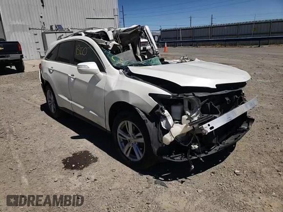 2015 Acura RDX with VIN 5J8TB4H3XFL030242, listed as a Copart auction lot 54072705 with Not provided miles and Salvage title. Bid and sale history available at DreamBid. Image 11.