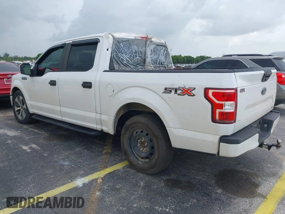 2019 Ford F-150 XL with VIN 1FTEW1CP3KKD55769, listed as a IAAI auction lot 42622540 with 114,317 mi miles and . Bid and sale history available at DreamBid. Image 3.