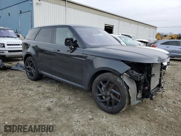 2023 Land Rover Range Rover Sport SE with VIN SAL1P9EU7PA139085, listed as a Copart auction lot 47399285 with 24,917 mi miles and Salvage Title. Bid and sale history available at DreamBid. Image 4.