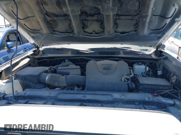 2023 Toyota Tacoma SR with VIN 3TMCZ5AN4PM558760, listed as a IAAI auction lot 42626514 with 39,335 mi miles and . Bid and sale history available at DreamBid. Image 10.