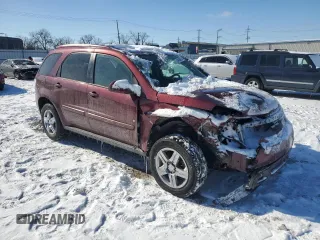 2007 Chevrolet Equinox LT with VIN 2CNDL63F676116943, listed as a Copart auction lot 44926995 with 84,571 mi miles and Salvage Title. Bid and sale history available at carsss.com. Image 4.