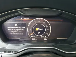 2018 Audi S4 Premium Plus with VIN WAUB4AF48JA167700, listed as a Copart auction lot 51366634 with 77,191 mi miles and Salvage Title. Bid and sale history available at carsss.com. Image 9.