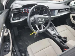 2022 Audi A3 Premium Plus with VIN WAUBUDGY0NA098249, listed as a Copart auction lot 88032825 with 44,166 mi miles and Salvage Title. Bid and sale history available at carsss.com. Image 8.