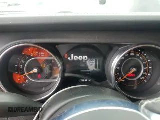 2020 Jeep Gladiator Overland with VIN 1C6HJTFG1LL172604, listed as a Copart auction lot 59883565 with 176,831 mi miles and Salvage title. Bid and sale history available at DreamBid. Image 9.