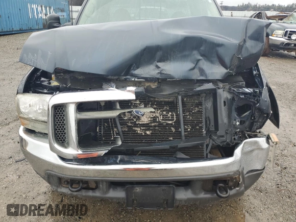 2000 Ford F-350 XL with VIN 1FTSX31F1YEB72688, listed as a Copart auction lot 44629215 with 262,552 mi miles and Salvage title. Bid and sale history available at DreamBid. Image 11.