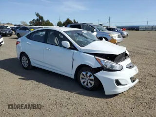 2016 Hyundai Accent SE with VIN KMHCT4AE6GU085432, listed as a Copart auction lot 52680535 with 31,515 mi miles and Salvage Title. Bid and sale history available at DreamBid. Image 4.