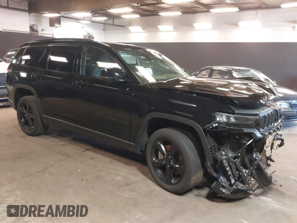 2023 Jeep Grand Cherokee Limited with VIN 1C4RJKBG1P8729145, listed as a IAAI auction lot 41845325 with 28,512 mi miles and . Bid and sale history available at DreamBid. Image 1.