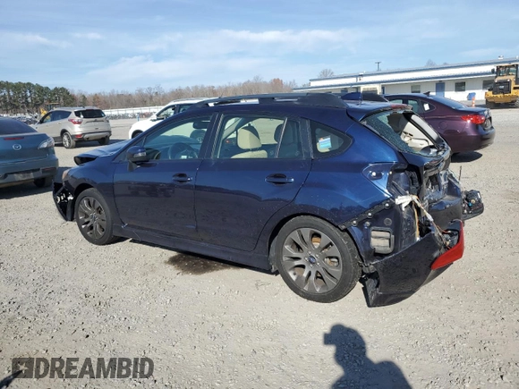 2016 Subaru Impreza Special Sports Premium with VIN JF1GPAS68GH290488, listed as a Copart auction lot 85433154 with 81,097 mi miles and Salvage title. Bid and sale history available at DreamBid. Image 2.