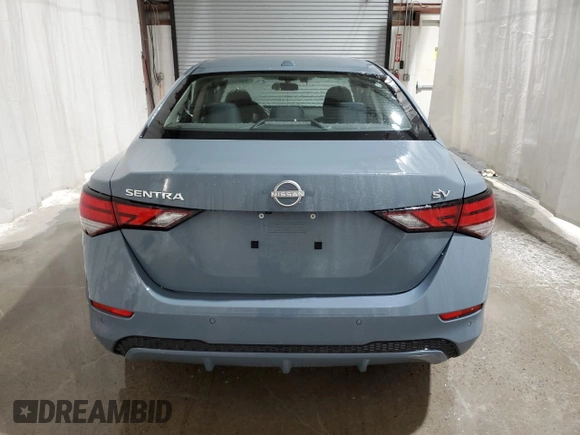 2024 Nissan Sentra SV with VIN 3N1AB8CV4RY208473, listed as a Copart auction lot 61141385 with 27,700 mi miles and Salvage title. Bid and sale history available at DreamBid. Image 6.