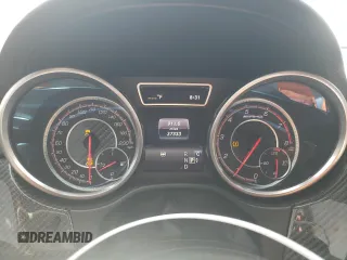 2016 Mercedes-Benz GLE 63 S AMG with VIN 4JGED7FB5GA024273, listed as a Copart auction lot 56300074 with 37,333 mi miles and Salvage title. Bid and sale history available at DreamBid. Image 9.