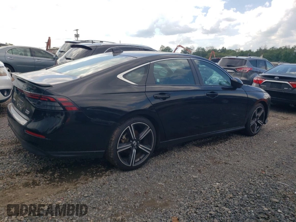 2023 Honda Accord Sport с VIN 1HGCY2F55PA008296, выставлен на аукционе Copart как лот 58378955 с пробегом 73 461 миль миль и Списание • Salvage title. История ставок и продаж доступна на DreamBid. Изображение 3.
