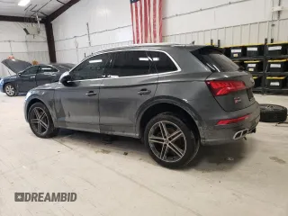 2020 Audi SQ5 Premium Plus with VIN WA1B4AFY4L2124453, listed as a Copart auction lot 38367533 with 0 mi miles. Bid and sale history available at carsss.com. Image 2.
