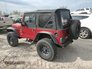 1998 Jeep Wrangler SE with VIN 1J4FY29P0WP792675, listed as a Copart auction lot 76533624 with Not Provided miles and Salvage Title. Bid and sale history available at carsss.com. Image 2.