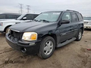 2003 GMC Envoy SLE with VIN 1GKDT13S532122751, listed as a Copart auction lot 46166415 with 139,621 mi miles and Salvage Title. Bid and sale history available at carsss.com. Image 1.