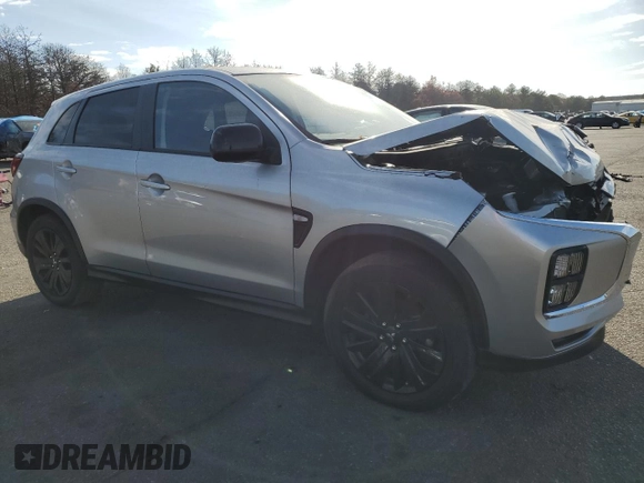 2021 Mitsubishi Outlander Sport ES with VIN JA4ARUAU4MU001468, listed as a Copart auction lot 54646035 with 26,852 mi miles and Non Repairable. Bid and sale history available at carsss.com. Image 4.
