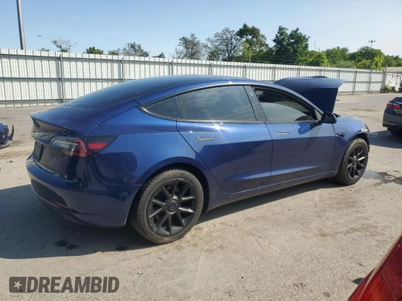 2023 Tesla Model 3 with VIN 5YJ3E1EA3PF436083, listed as a Copart auction lot 58864425 with 41,831 mi miles and Salvage title. Bid and sale history available at DreamBid. Image 3.