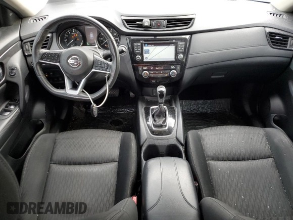 2017 Nissan Rogue SV with VIN KNMAT2MV2HP611891, listed as a Copart auction lot 49601005 with 64,505 mi miles and Salvage Title. Bid and sale history available at carsss.com. Image 8.