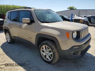 2016 Jeep Renegade Latitude with VIN ZACCJBBT4GPC62122, listed as a Copart auction lot 52156965 with 109,982 mi miles and Salvage Title. Bid and sale history available at DreamBid. Image 4.