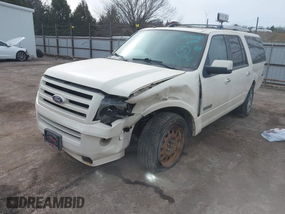 2007 Ford Expedition Max Limited z VIN 1FMFK20577LA18558, wystawiony jako IAAI lot #41475682 z przebiegiem 153 127 mil mil oraz . Historia ofert i sprzedaży dostępna na DreamBid. Obrazek 17.