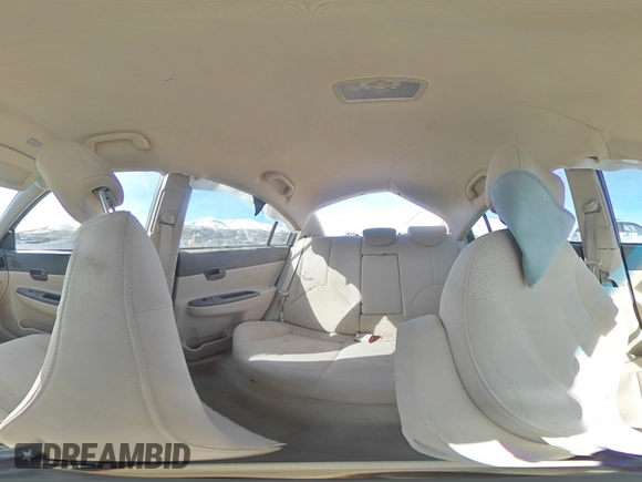 2007 Hyundai Accent GLS with VIN KMHCN46C47U122463, listed as a Copart auction lot 46126345 with 92,824 mi miles and Salvage Title. Bid and sale history available at carsss.com. Image 13.