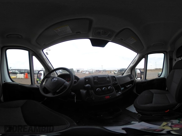 2018 Ram ProMaster Cargo with VIN 3C6URVJG0JE153588, listed as a IAAI auction lot 41726532 with 86,305 mi miles. Bid and sale history available at carsss.com. Image 18.
