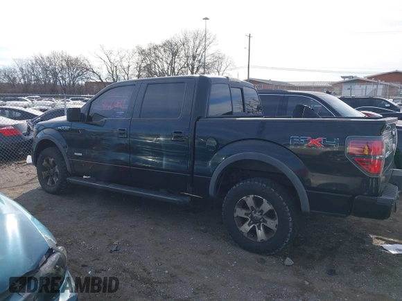 2011 Ford F-150 XLT with VIN 1FTFW1ET8BFC87962, listed as a IAAI auction lot 41660801 with 197,092 mi miles. Bid and sale history available at carsss.com. Image 14.