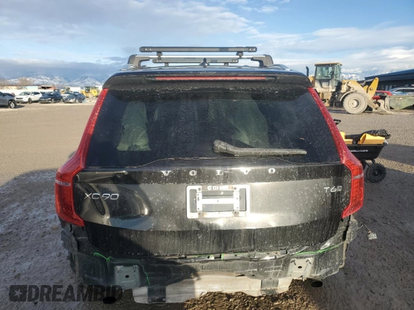 2021 Volvo XC90 Momentum with VIN YV4A221K9M1672887, listed as a Copart auction lot 45306215 with 59,925 mi miles and Salvage title. Bid and sale history available at DreamBid. Image 6.