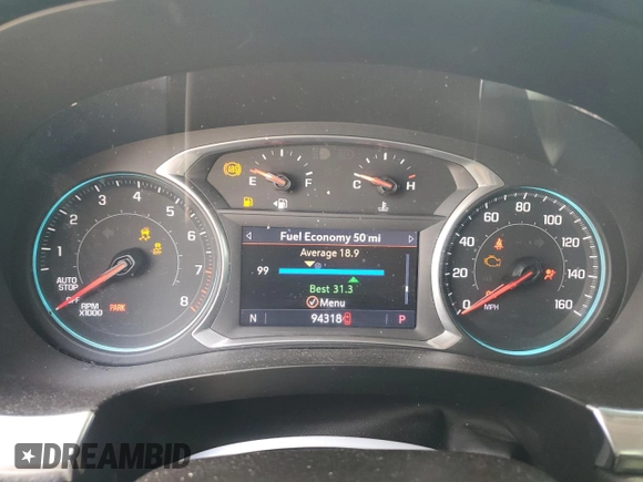 2021 Chevrolet Traverse Premier with VIN 1GNEVKKW6MJ228175, listed as a Copart auction lot 67297464 with 94,318 mi miles and Salvage Title. Bid and sale history available at carsss.com. Image 9.
