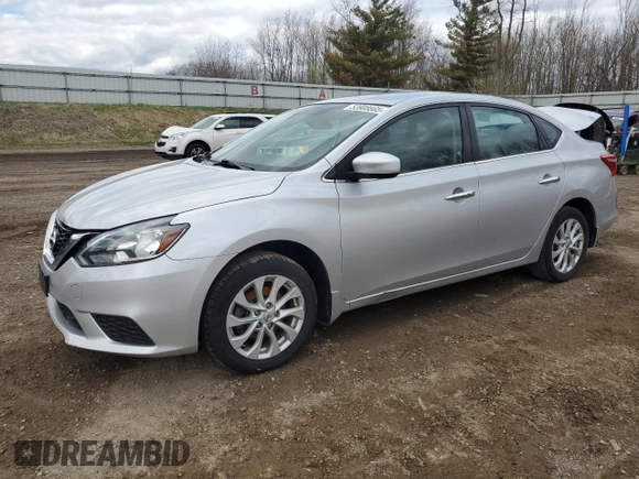 2019 Nissan Sentra S with VIN 3N1AB7AP3KY221073, listed as a Copart auction lot 53908665 with 128,640 mi miles and Clean Title. Bid and sale history available at carsss.com. Image 1.